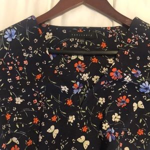 Sanctuary floral maxi dress with slit